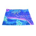 thumbnail image 4 of Fluorescent Tree Tapestry Brushed Fabric Backdrop Wall Art Decor UV Black Light Reflective Tapestry for Bedroom Party GTYG(295) 230x180cm / 90.6x70.9i, 4 of 5