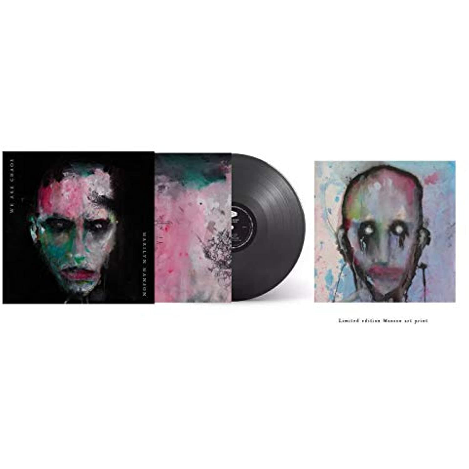 Marilyn Manson - We Are Chaos [LP] Translucent Black Ice Vinyl NEW ...