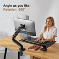 thumbnail image 3 of Single Monitor Mount, Adjustable Monitor Arm Fits 13-30" LCD Computer Monitors, 3 of 8