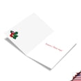 thumbnail image 2 of Pack of 12 Merry Christmas Greeting Cards (1 Design, 12 Cards) - Punny Holidays Holly Days C7122CXSG-B12x1, 2 of 6