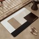 thumbnail image 1 of Oxygen Silicon Entry Non-slip Foot Mats Thickened Concise Fast-dry Bathroom Floor Mats Bathroom Doorway Absorbent Carpet, 1 of 6