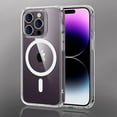 thumbnail image 1 of Clear Phone Case For iPhone 14 13 12 11 15 Pro Max For Magsafe Magnetic Wireless Charging Animation Case 7 8 XR XsMax Cover Case, 1 of 1
