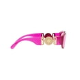 thumbnail image 3 of Gafas de sol Versace, marco fucsia transparente, marco fucsia, 53 mm, 3 of 3