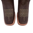 thumbnail image 4 of The Western Shops Square Toe Mens Leather Cowboy Western Boot, 4 of 8