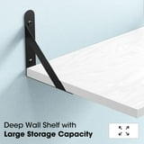 Projector Mount, White Small Mini Projector Shelf/Cable Box Wall Mount ...