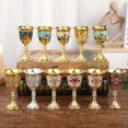 thumbnail image 3 of Wine Cup Unbreakable Shatterproof Base Wide Mouth Solid Structure Drink European Style Champagne Cup, 3 of 4