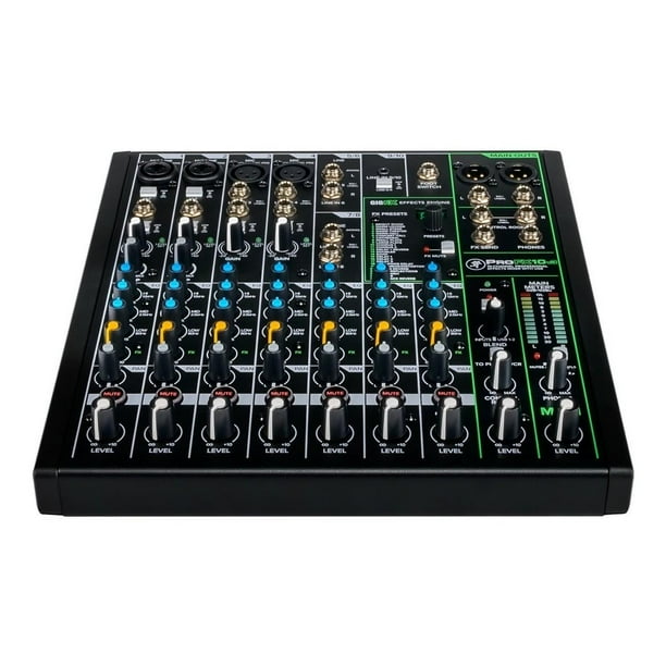 Mezcladora 10 Canales Mackie ProFX10V3 USB