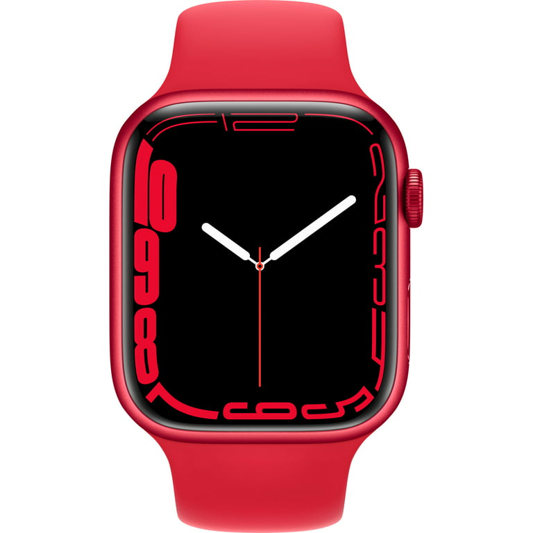Restored Apple Watch Series 7 GPS, 41mm (Product) RED Aluminum