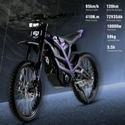 79BIKE-Falcon Pro 10000W peak 52MPH 410NM 72V 35AH Electric Off-road Motorcycle for Adults ,Mountain Ebike ,120km Range19 Tire Electric Dirt Bike Full Suspension Hybrid UL2849MTB