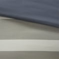 thumbnail image 3 of Ergode Striped Comforter Set with Bed Sheets - Stylish Grey and Blue Design, Treatment, OEKO-TEX Certified - Includes Shams and Decorative Pillow - Wrinkle-Free and Fresh for Longer, 3 of 5