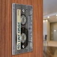 thumbnail image 3 of WIRESTER 1-Gang No Device Wall Plate Cover, Retro Clear Cassette Tape Love Songs, 3 of 6