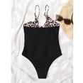 thumbnail image 5 of 2023 New Swimsuits Arrving!TIANEK Special Women One-Piece Swimwear Mother's Day Printed Strapless Summer Splicing Elastic Bathing Bikini Clearance, 5 of 6