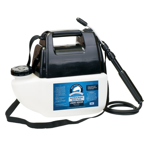 Bare Ground empty battery powered sprayer