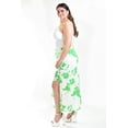 thumbnail image 2 of Short falda con aberturas Roman Fashion Tallas Extras 7050 Verde flor verde 38, 2 of 7
