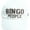 White, variant on Bingo People - White Adjustable Hat