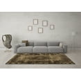 thumbnail image 3 of Ahgly Company Indoor Round Persian Brown Traditional Area Rugs, 7' Round, 3 of 4