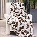 thumbnail image 3 of Fleece Blanket Cow Print Soft Throw Blanket Lightweight Throw Blanket, 3 of 4