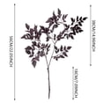 thumbnail image 3 of PEIXUN Halloween Decorative Thanksgiving Sprig Realistic Fall Stem (Single Branch), 3 of 5