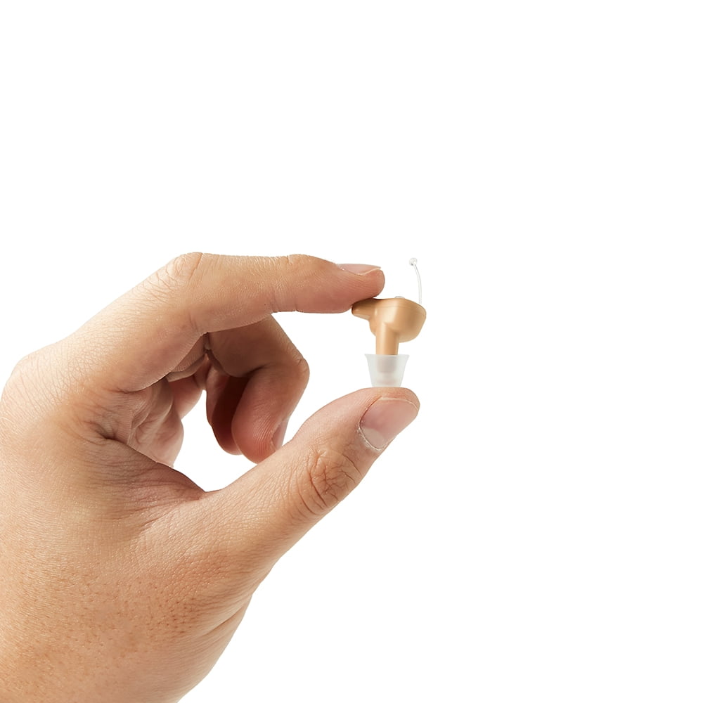 OTC Bluetooth Hearing Aids for Seniors with Music Streaming & Phone Calls,Beige,Chosgo K23