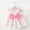 Pink, variant on Baby Girls Floral Dress Sleeveless Backless Tutu Sundress with Large Bow Summer Cute Jumper Dress Princess Gown 3-24 Months