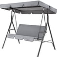 thumbnail image 2 of Waterproof Patio Swing Cover Dust-Proof 3 Person Swing Cover, 2 of 9