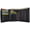 Black, variant on Moga Men's Bifold Genuine Leather Wallet With Double Center Flap And 3 ID Windows (Black)