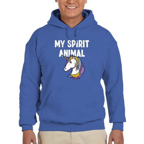 My Spirit Animal Hoodie Men -GoatDeals Designs, Male Small