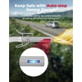 thumbnail image 3 of KEMIMOTO 35'' Hose Portable Fuel Transfer Pump Auto Shut-Off Sensor Overfill Protection 2.4 GPM Fast Flow Battery Powered w/ 3 Can Adapters, 3 of 7