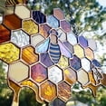 thumbnail image 4 of Abeja Panal Ventana Colgante Sun Catcher Ornamento Bumblebee Arte Decoración Para El Jardín Del Hogar Moyic HA034990-00, 4 of 6