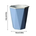 thumbnail image 3 of Tanune Hot Clearance! Household Prismatic Flower Pot Pink Small, 1*Flower Pot, Horticultural Water Basin Clearance Sale, 3 of 9