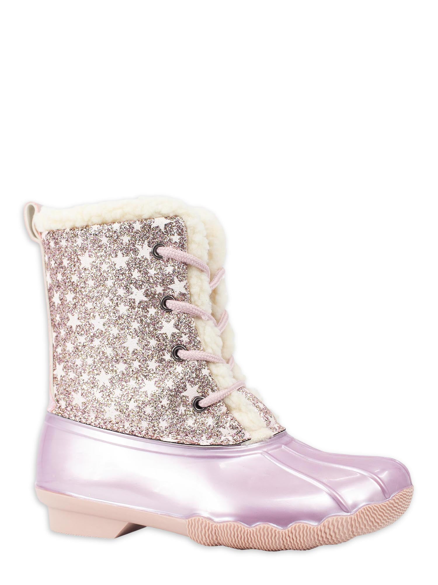 Glitter Duck Boots