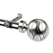 thumbnail image 2 of Rod Desyne Arman 3/4 Pouces Dia. 28-48 Pouces - Ensemble de Tringle à Rideau Simple en Nickel Satiné, 2 of 4