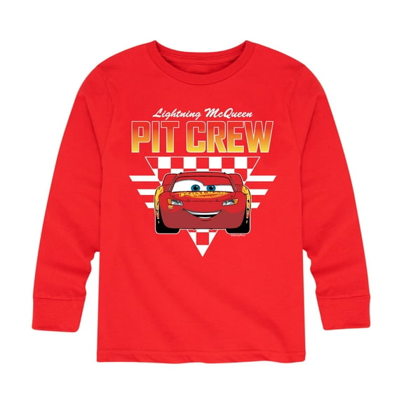 Disney's Cars - Pit Crew - Toddler And Youth Long Sleeve Graphic T-Shirt