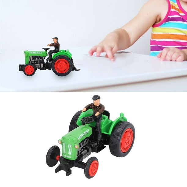 Un tracteur à la ferme pour les enfants 