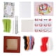 thumbnail image 5 of Needle felting kit, photo frame, wool felt accessories, animal plush doll DIY making materials 214# strawberry panda., 5 of 5