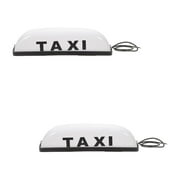 V Voltage Voltsteed Taxi Dome Light Cab Roof Illuminated LED Sign Indicator Cob Abs 2 Count