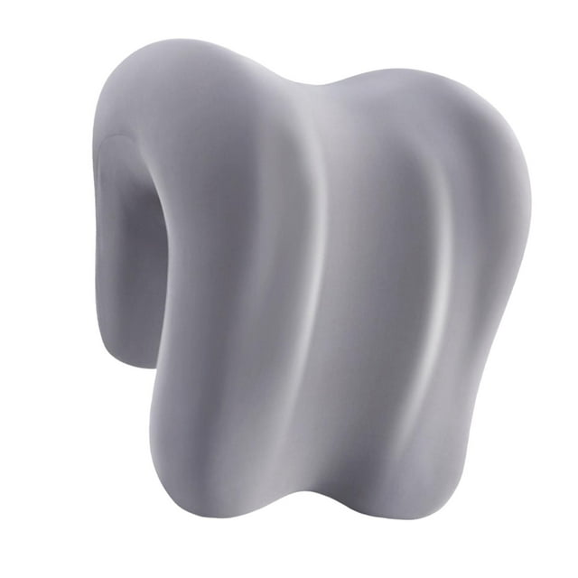 Esquirla Neck Support Pillow Nap Computer Chair Napping Seat Headrest Pillow for Neck Light Grey