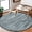 Charcoal, variant on Hand Woven Cotton Chindi Rug 2x3 Feet Teal Reversible Accent Mat Durable Farmhouse Style Indoor Outdoor Floor Rug for Entryway Kitchen Laundry Room