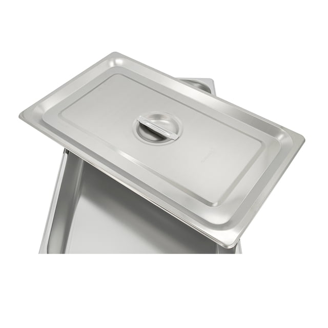 Inserto Acero Inoxidable con tapa 1/1 de 15cm Shorbull