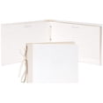 thumbnail image 2 of Books By Hand Designed By Me Blank Cover Bookbinding Kit-Guest Book, Ivory 7"X10.5", 2 of 2