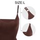 thumbnail image 2 of Fajas para mujer Control de barriga Busto completo Body Shaper Calzoncillos Body Sin costuras Más delgado Marrón Talla L Unique Bargains Moldeador de cuerpo completo, 2 of 7