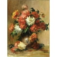 thumbnail image 2 of Art.com Still life with dahlias. Ca. 1886-90 Stretched Canvas Print Wall Art by Pierre-Auguste Renoir, 24" x 32", 2 of 4
