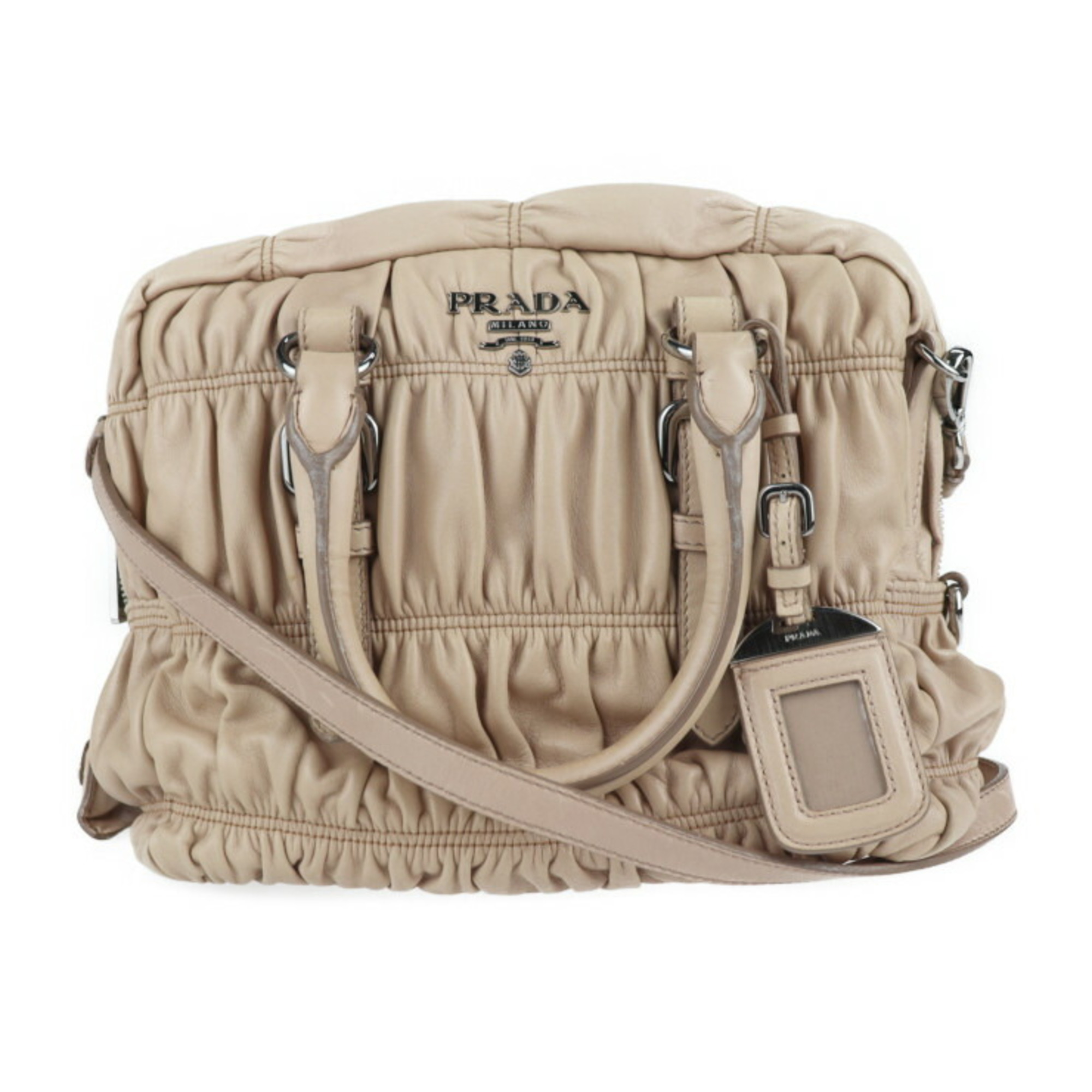 Authenticated Used PRADA Prada handbag BL0759 nappa Jordan | Ubuy