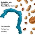 thumbnail image 4 of Playology Dog Toys | Dental Chew Rope For Senior Dogs, Peanut Butter Scented Toy - Jumbo, 4 of 6