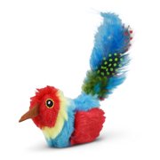 Vibrant Life Catnip Feather Bird Cat Toys, Parrot and Toucan, 2 Count