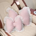 thumbnail image 4 of Ruiboury Lumbar Support Pillow For Car Creative For Added Style And Comfort Which Is Soft And Wear-resistant pink headrest, 4 of 6