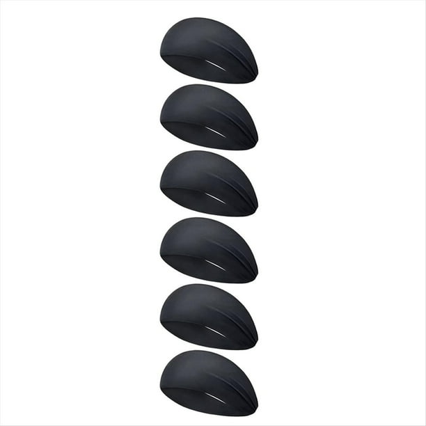 Diademas para Correr para Hombre, Paquete de 6, Diadema Elástica para Hombre para Fútbol, Ciclismo, Baloncesto, Yoga