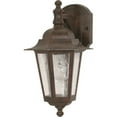 thumbnail image 3 of Nuvo 60-988 - Cornerstone - 1 Light - 13" - Wall Lantern - Arm Down/Clear Seed Glass, 3 of 7
