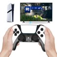 thumbnail image 1 of Controlador de juegos inalámbrico larytech para PS5, PS4 con turbo y paletas, 1 of 7