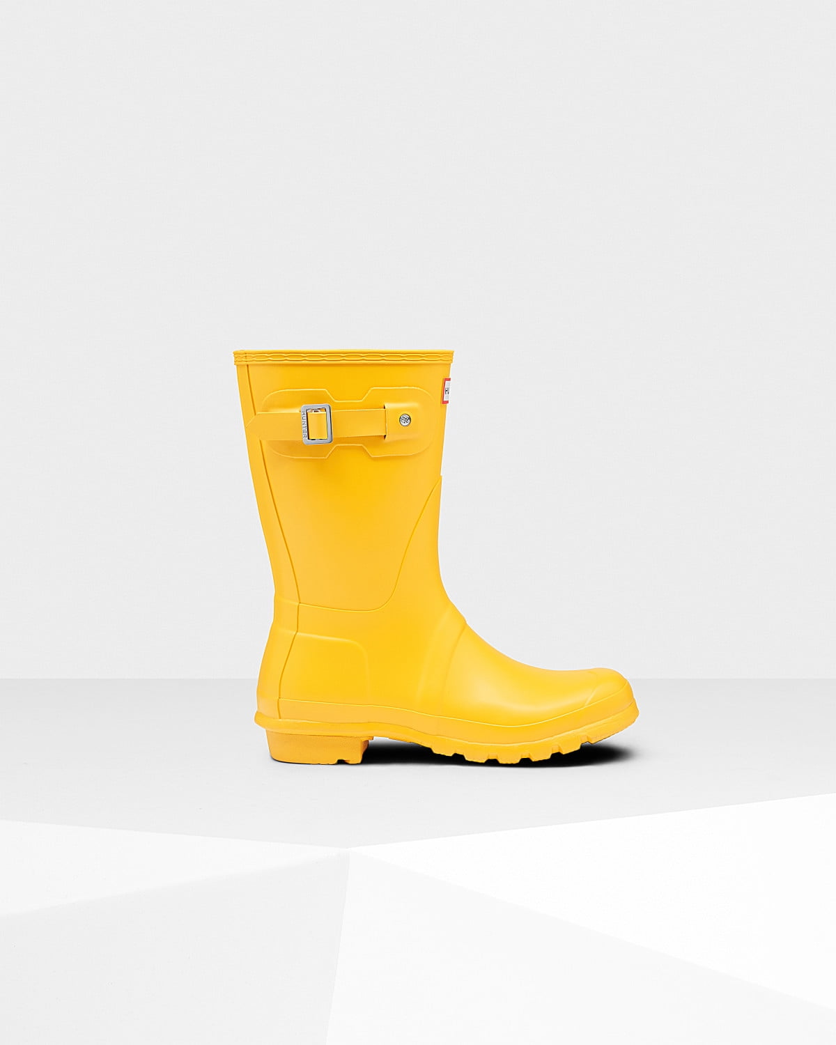 Womens Original Short Yellow Rain Boot 